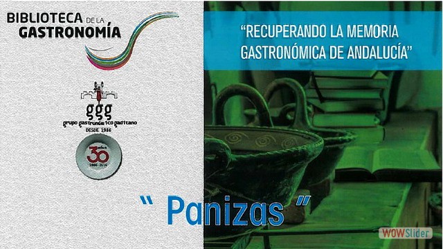 Memoria gastronomica Andalucia