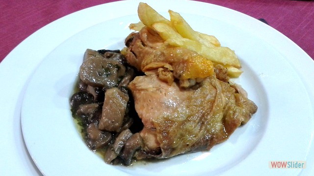 Terraza Noviembre 2016 Pollo setas