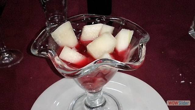 Melon frutos rojos