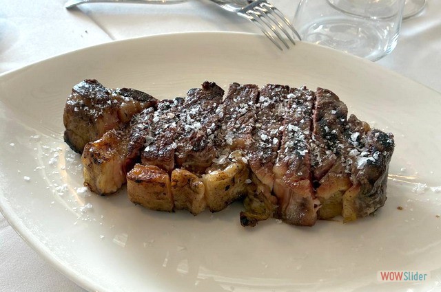 Lomo de vaca rubia gallega