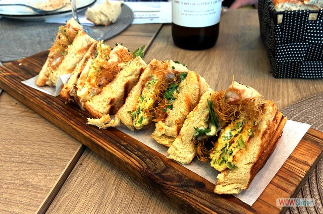 Sandwich de gambones