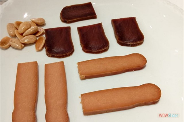 Mojama y huevas de maruca