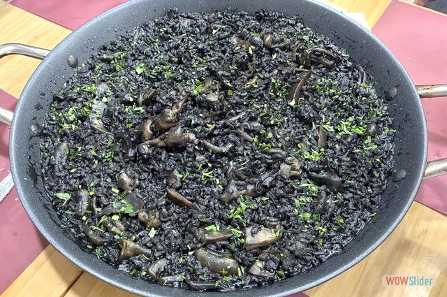 Arroz nergro de choco