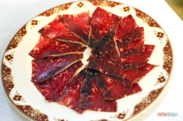 Cecina de wagyu