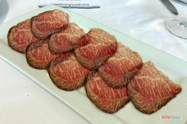 Cecina de Kobe
