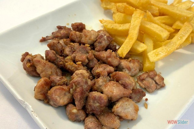 Mollejitas de cordero