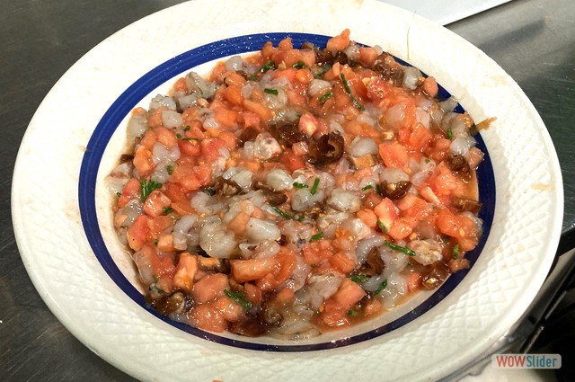 Terraza Febrero 2023 Tartar langostinosl